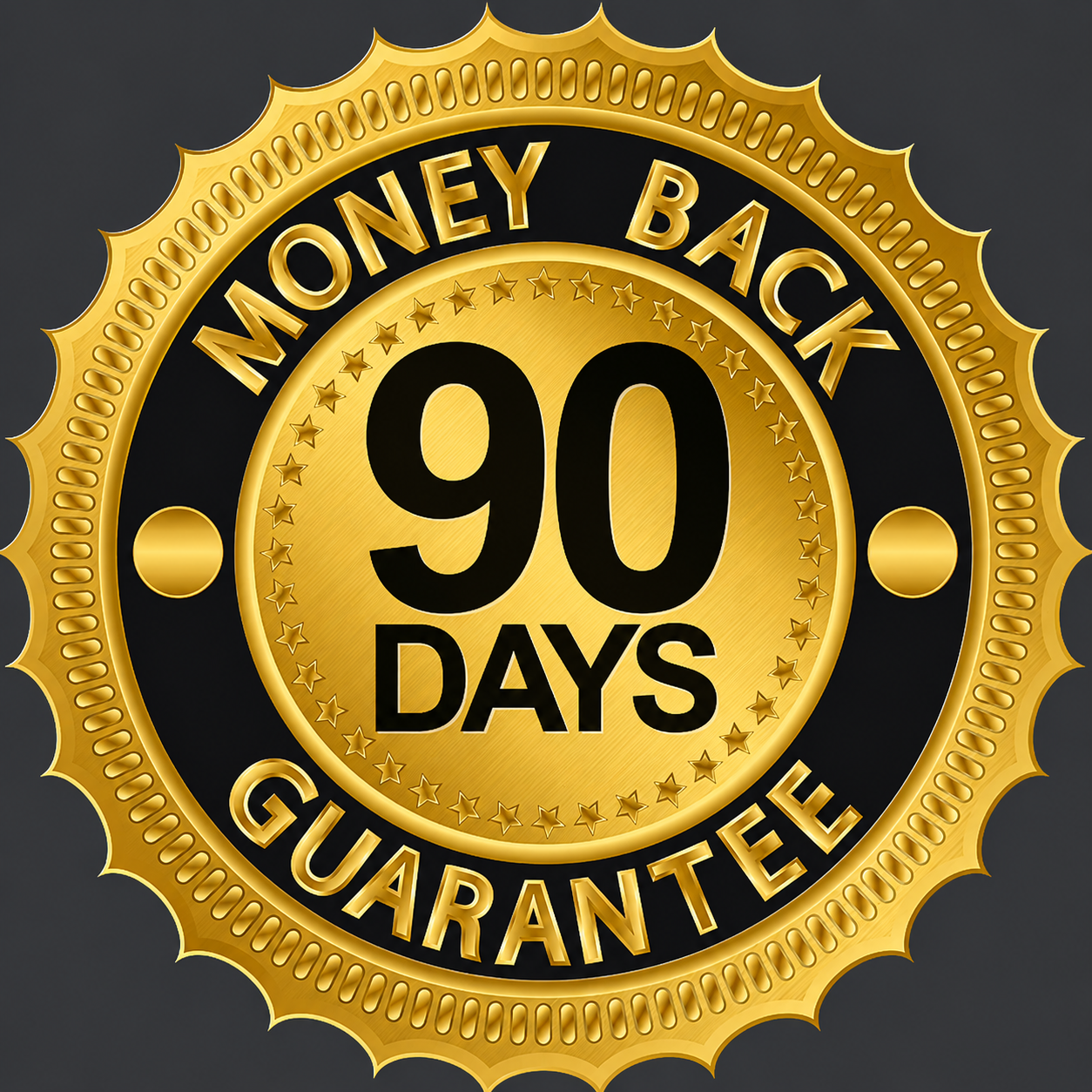 90 Day Money Back Guarantee